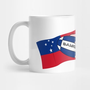 Samoa Rugby Flag Mug